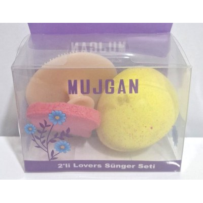 Mujgan 2’li Lovers Sünger Seti M14