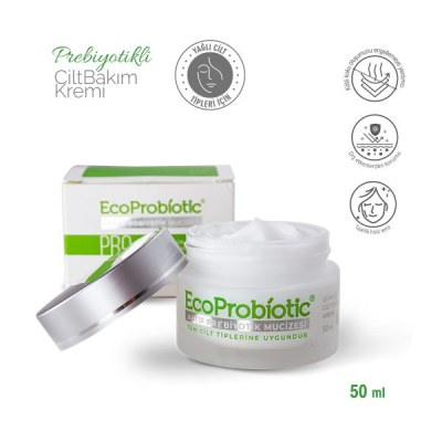 Ecoprobiotic Cilt Bakım Kremi 50ml (yağlı cilt tipleri)