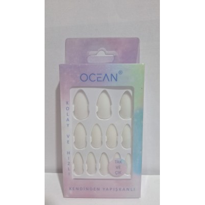 Ocean Kendinden Yapışkanlı Takma Tırnak GG