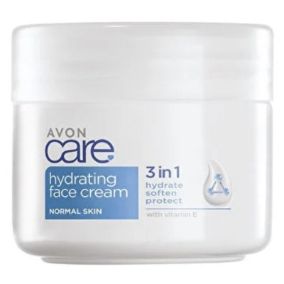 Avon Care 3 in 1 Hydrating E Vitaminli Normal Ciltler için Yüz Kremi 100ml