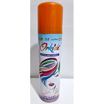 Orkide Renkli Saç Spreyi 150 Ml Turuncu
