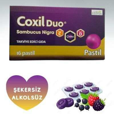 Coxil Duo - Multivitamin Boğaz Pastili
