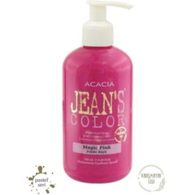 ACACIA JEAN’S COLOR Pembe Büyü 250ml Magic Pink Pastel Amonyaksız Balyaj Renkli