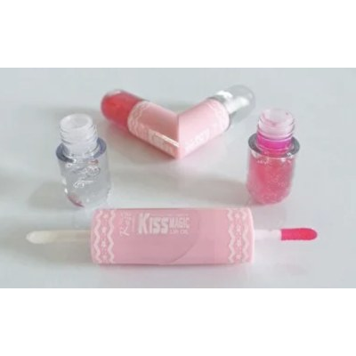 Rose Kıss Magıc 2IN1 Çift Taraflı Dudak Parlatıcı No1