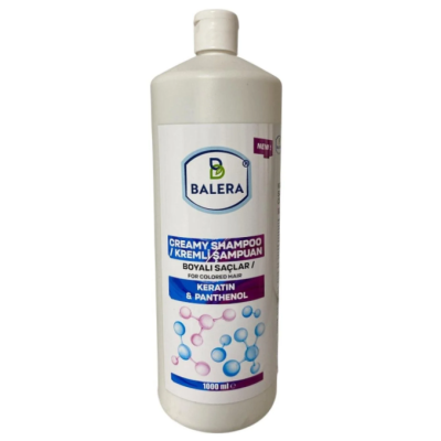 BALERA Kremli Şampuan Boyalı Saçlar İçin Keratin & Panthenol Destekli 1000ML