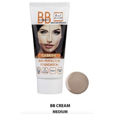 Gabrini Bb Cream 8 In 1 All In One Orta Ton Medium